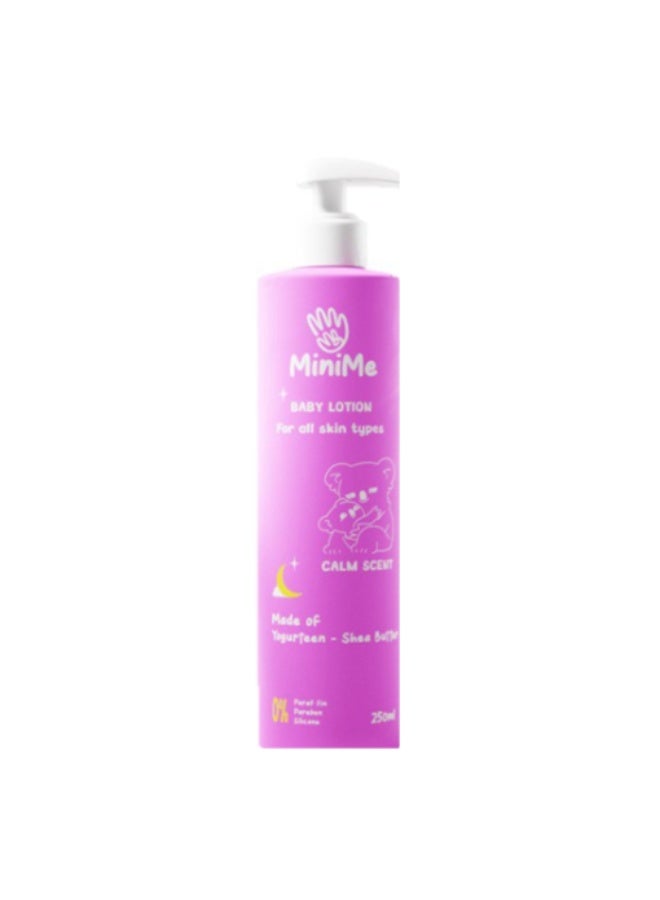 minime baby lotion calm scent 250ml.